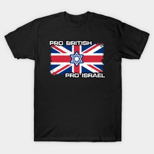 Pro British Pro Israel T-Shirt